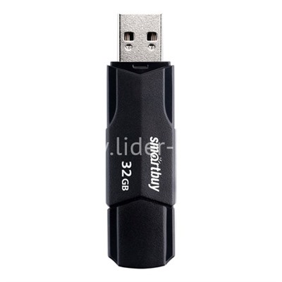 USB Flash  32GB SmartBuy CLUE черный 2.0
