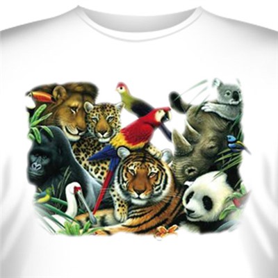 Футболка Art_Brands «Animal Kingdom» (Животный мир, 10772)