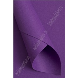 Фетр жесткий 1,2 мм, Корея Solitone 40*55 см (5 шт) темно-фиолетовый №848