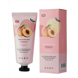Крем для рук с экстрактом персика - Dabo Peach Hand Cream