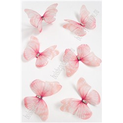 Бабочки шифоновые средние 4,5 см (10 шт) SF-4483, №15