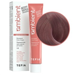 TEFIA Ambient 1006 Перманентная крем-краска для волос / Специальный блондин махагоновый, 60 мл