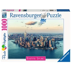 Ravensburger. Пазл карт. 1000 арт.14086 "Нью-Йорк"