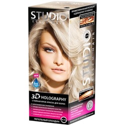 STUDIO  3D Голографик Крем-краска 90.105 пепельный блондин