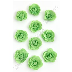 Головки цветов "Роза" 6 см (50 шт) SF-3001, зеленый