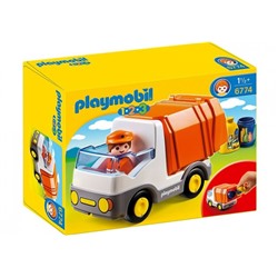 Playmobil. Конструктор арт.6774 "Recycling Truck 1.2.3" (Мусоровоз)