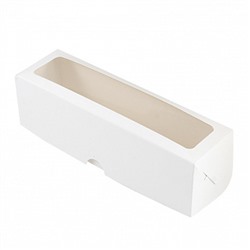 Коробка пенал Белая, 19*5,5*5,5 см