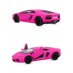 Kinsmart. Модель арт.КТ5355/2 "Lamborghini Aventador LP 700-4" 1:38 (розовая) инерц.