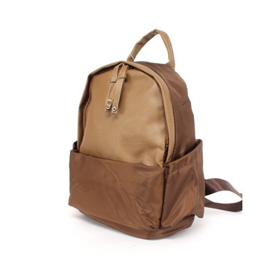 Рюкзак жен текстиль Migo-6731,  1отд,  3внут+4внеш/ карм,  коричневый 256104