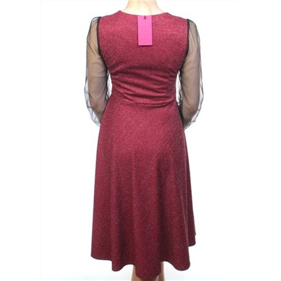 G1901 Платье женское (65% хлопок, 35% полиэстер) размер 42