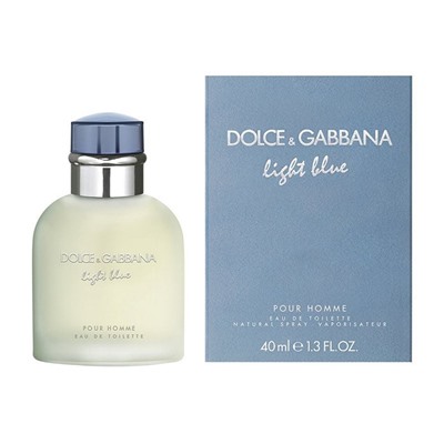 DOLCE GABBANA LIGHT BLUE MEN 40ml edt M~