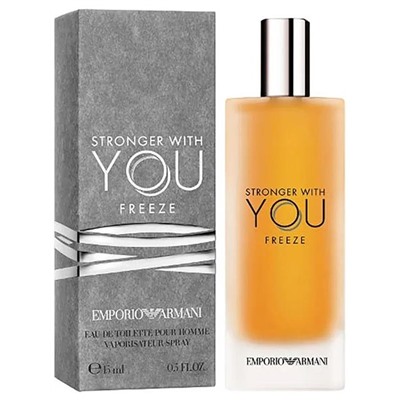 ARMANI STRONGER WITH YOU FREEZE HOMME 15ml edt  M~