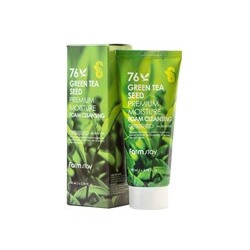 Пенка для умывания Farm Stay Green Tea  100ml экстракт зеленого чая