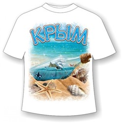 Подростковая футболка Крым бутылка 1175