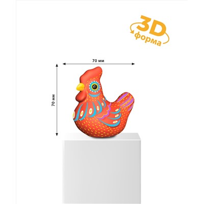 Набор из гипса «3D фигурка Курица» создай и раскрась