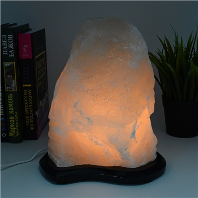 Солевая лампа "Скала" 170*170*240мм 6-8кг, свечение белое.