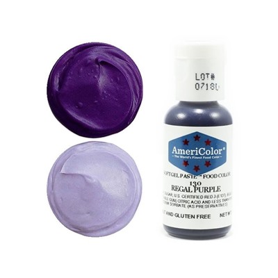 Гелевая краска #130 Americolor Regal Perple «Королевский фиолетовый» 21 гр