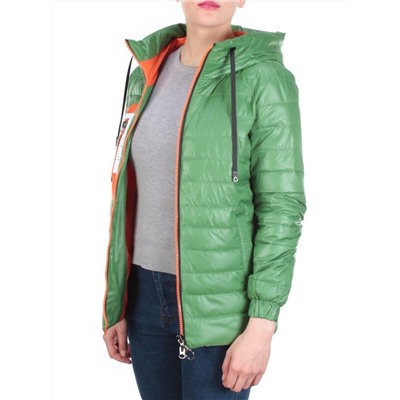 D001 GREEN Куртка демисезонная женская AIKESDFRS (100 % полиэстер) размер S (42) - 48 российский