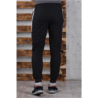брюки спортивные 
            3.MM107B-серый-тёмный