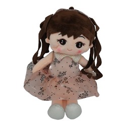 Кукла мягкая в платьице 30см KK-3