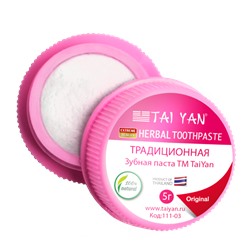 Мини-зубная паста «традиционная» TaiYan, 5 г