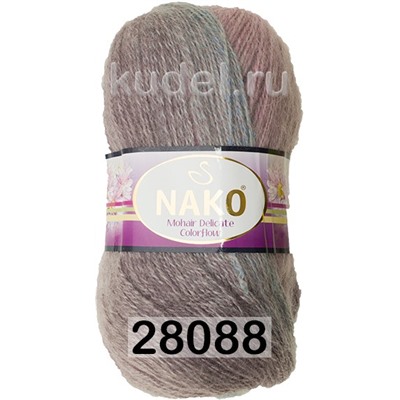 Пряжа Nako Mohair Delicate Colorflow