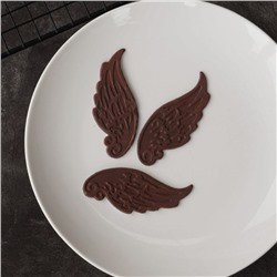 Силиконовый мат для отливки шоколада «Крылья»