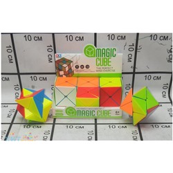 Кубик Рубика диагональный 6 шт в блоке в ассортименте 2188-8931-1, 2188-8931-1