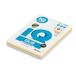 Бумага  А4 250л 80гр.  IQ Color mix 5 цв. медиум ассорти IQ-80-RB03