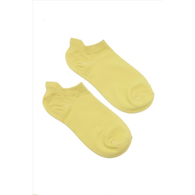 Короткие носки р.35-40 "Colour" Желтые