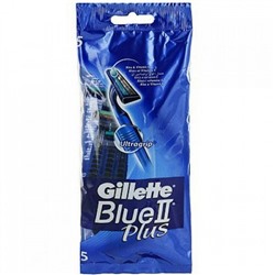 GILL BLUE II+ UltraGrip(голуб.) стан. в пак/5шт. (зел.полоска)