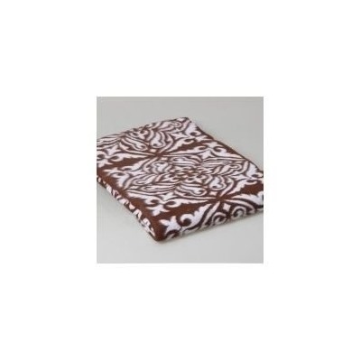 Одеяло Орнамент коричневый 100% хлопок
