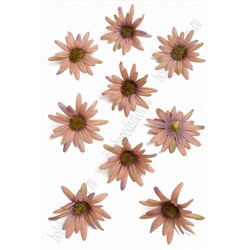 Головки цветов "Хризантема" 5 см (100 шт) SF-2090, дымчато-розовый №2