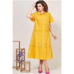 Женское жёлтое платье 5275-4