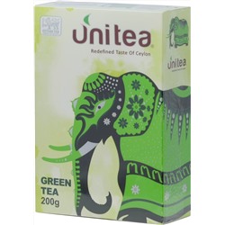 UNITEA. Green tea 200 гр. карт.пачка