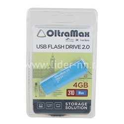 USB Flash 4GB Oltramax (310) синий