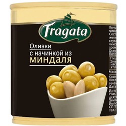 Оливки с миндальной начинкой Fragata 200 гр ж/б (Испания)