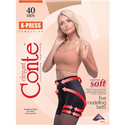 Колготки жен. Conte X-PRESS Soft 40, р.2 bronz