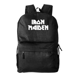Рюкзак текстильный, молодежный "Iron Maiden"