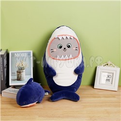 Мягкая игрушка Котик в костюме акулы 25 см в ассортименте 1206-32, 1206-32
