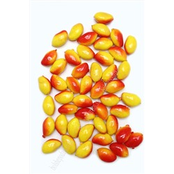 Муляж декоративный манго желто-красное маленькое (100 шт) SF-20