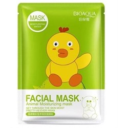 Тканевая маска Bioaqua Facial Mask Animal (Цыпленок)