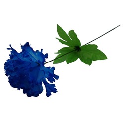 Цветок искусственный Хризантема 50см синий+голубой YL-44 (вып.по 12шт.)