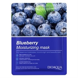 Тканевая маска для лица Bioaqua Blueberry Moisturizing Mask