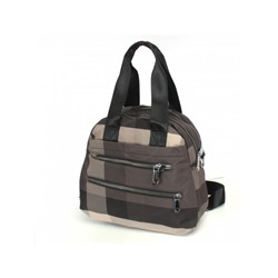 Рюкзак жен текстиль BoBo-5617-3,   (сумка-change)  2отд,  4внеш,  1внут/карм,  серый 239817