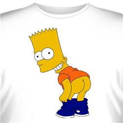 Футболка "Bart Simpson -5"