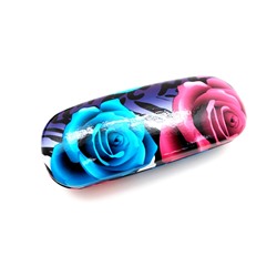 Футляр okylar - розы №54 голубой розовый