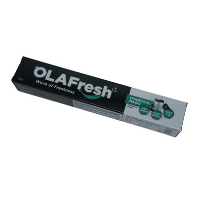 Зубная паста OLAFresh Charcoal Magic 100г (Индия)
