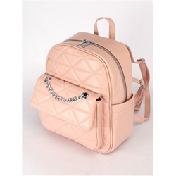 Рюкзак жен искусственная кожа C 190-8911,  1отд,  4внеш+2внут/карм,  розовый 245524