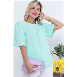 Летняя женская блуза с короткими рукавами